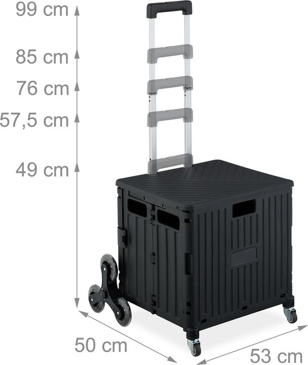 Immagine prodotto Relaxdays Carrello porta-spesa