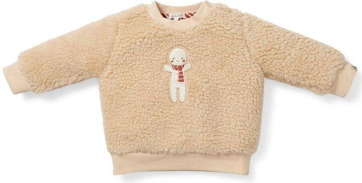 Image du produit Little Dutch Teddy Christmas sweater Gingerbread - 80 (80)