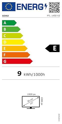 Energie-Label Xoro PTL 1450 V2 - grau - XOR400702 (14", LCD)