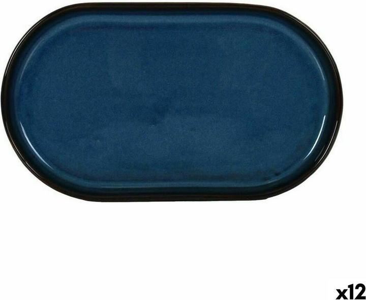 Immagine prodotto La Mer Tablett für Snacks Chester Oval 25,3 x 13,5 x 2,6 cm (12 Stück)