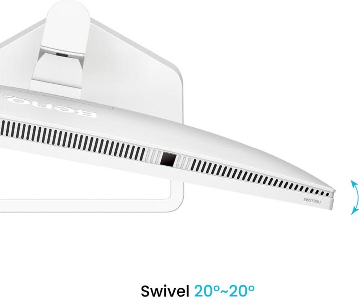 Produktbild BenQ 68,6cm EW2790U 16:9 USB-C/HDMI white spk. UHD (3840 x 2160 Pixel, 27")