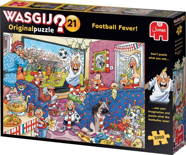 Actual product image Jumbo Puzzle Wasgij Original 21 Footba (1000 pieces)