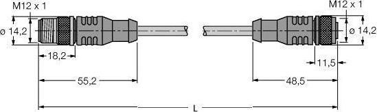 Turck Guaina del cavo in PUR
