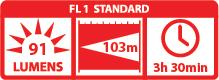 Produktbild Coast HP1 Taschenlampe - Box (14.70 cm, 190 lm)