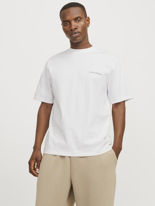 Actual product image Jack & Jones Printed round neck T-shirt T-shirt (M)