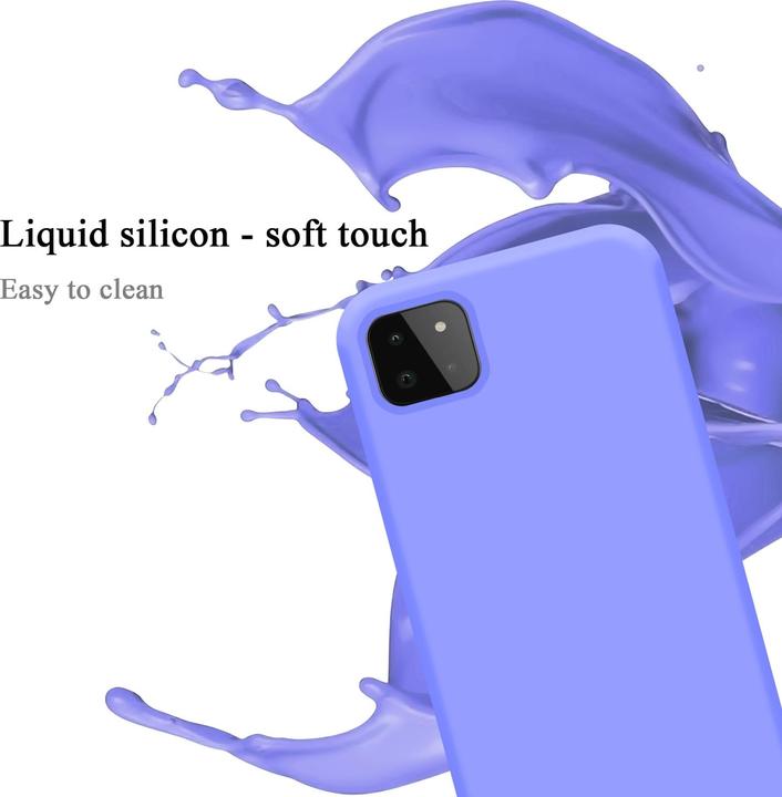 Productafbeelding Cadorabo TPU Vloeibaar Silicone Hoesje (Samsung Galaxy A22 5G)