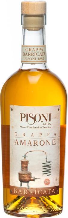 Produktbild Pisoni Grappa Amarone Barricata