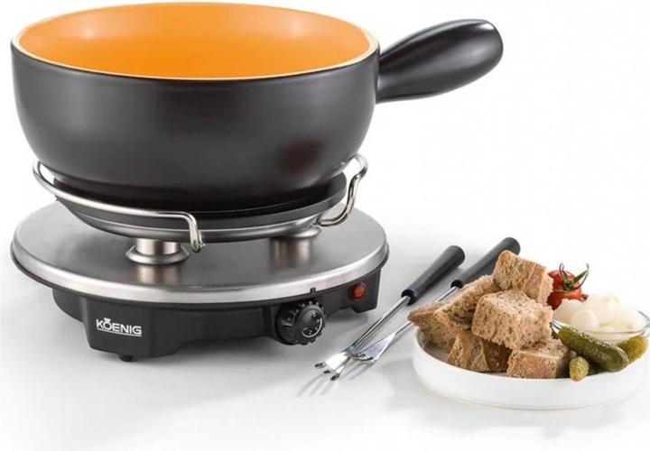 Actual product image Koenig Cheese fondue set (Cheese fondue)
