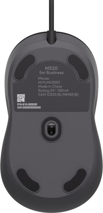 Immagine prodotto Logitech LOGI Wired Mouse M520 for Business, Wired Mouse (Cablato)
