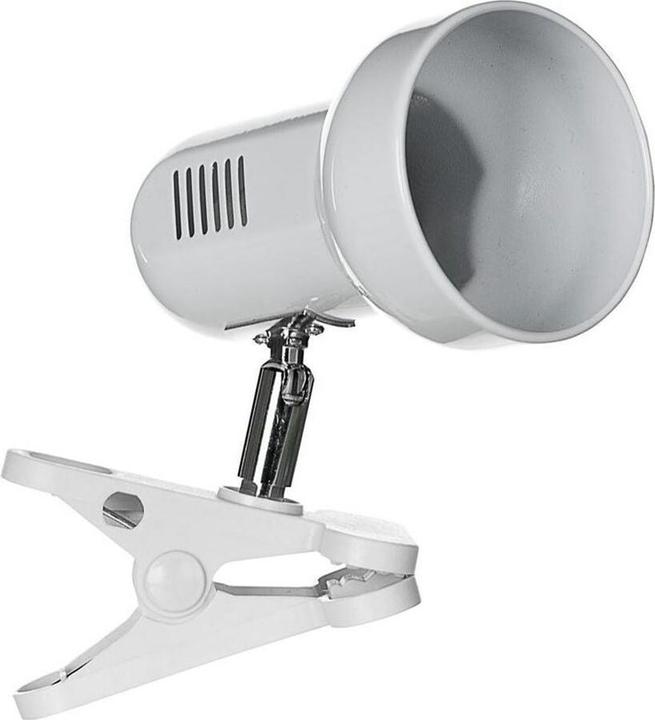 Actual product image Activejet Clip-on Desk Lamp white metal E27 thread (E27)
