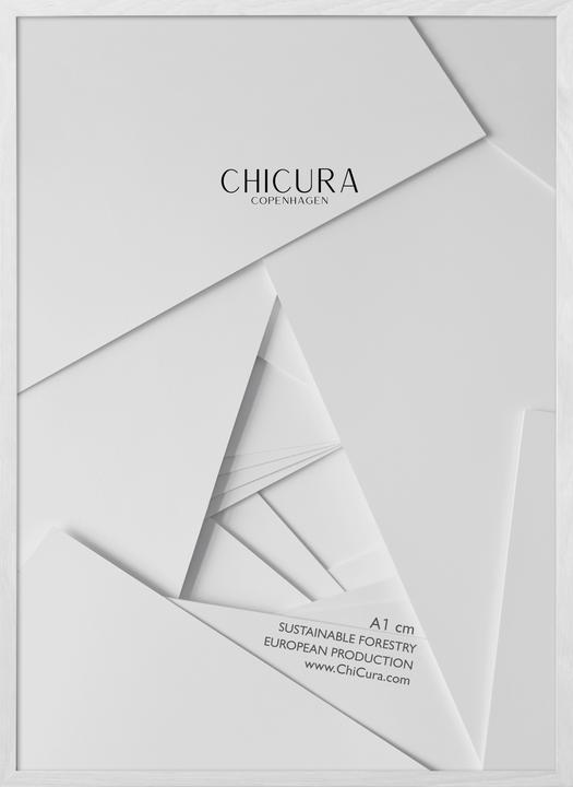 Actual product image ChiCura Wooden frame - glass (A1)