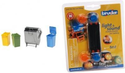 Produktbild Bruder Mülltonnen Set