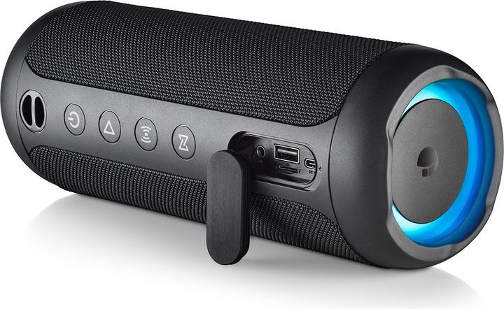 Actual product image NGS Enceinte Nomade Bluetooth Roller Furia 3 (Noir) (9 h, Rechargeable battery operated)