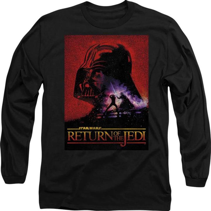 Actual product image Star Wars Unisex Adult Return Of The Jedi Block T-Shirt (S)