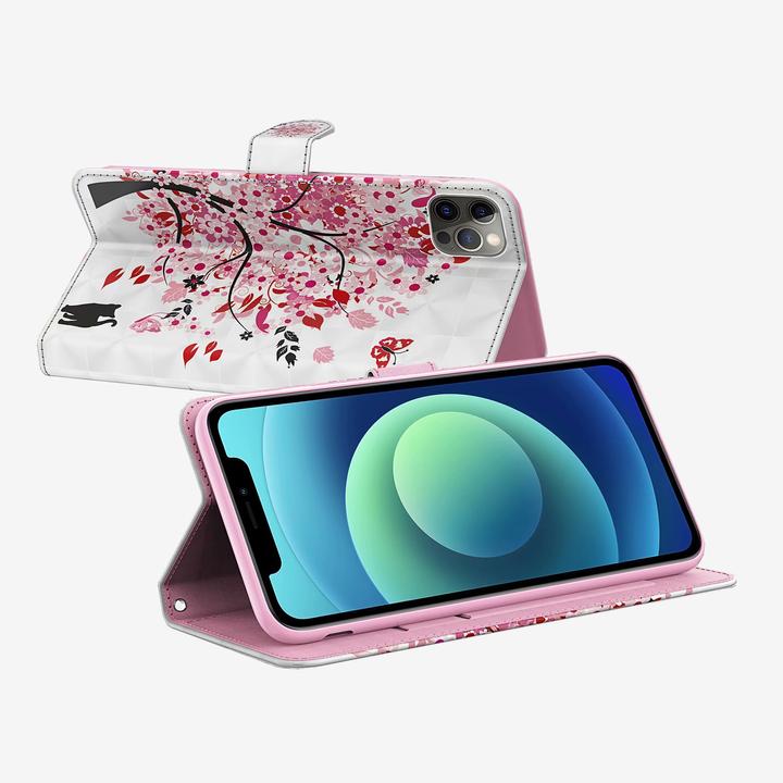 Produktbild PhoneLook Hülle 3D Flip Baum in voller Blüte (Apple iPhone X, Apple iPhone XS)