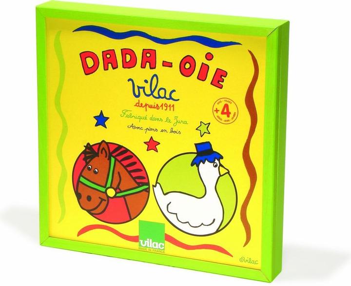 Image du produit Vilac Jeu de l'oie et jeu des petits chevaux (Français, Anglais, Espagnol, Danois, Allemand, Néerlandais)