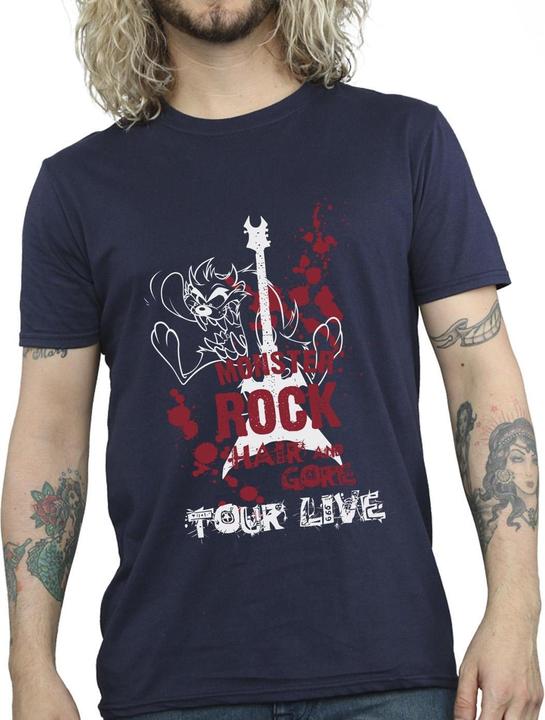 Produktbild Looney Tunes Taz Monster Rock TShirt (4XL)