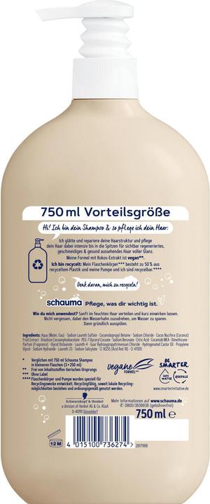 Produktbild Schauma Repair & Pflege (750 ml, Flüssiges Shampoo)
