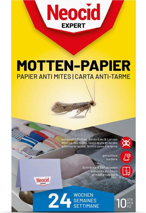 Neocid Motten-Papier