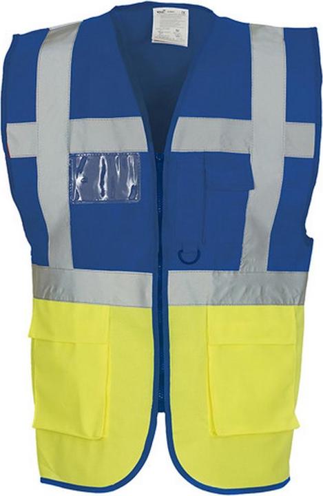 Image du produit Yoko Hi-Vis Premium Executive/Manager Waistcoat / Jacket (Pack of 2) (XL)