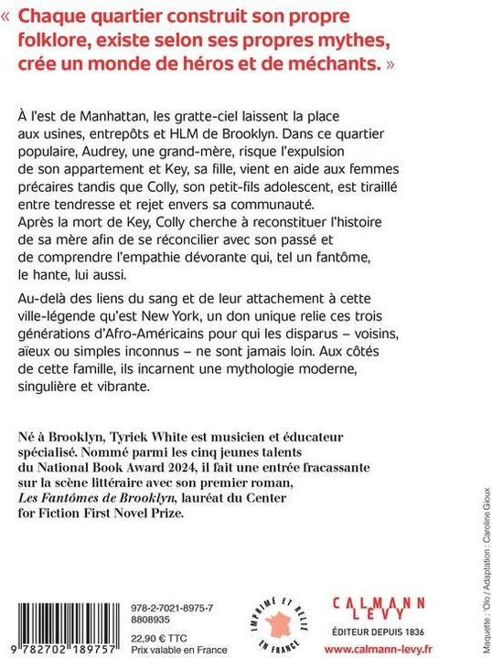 Nährwerte und Zutaten Les fantômes de Brooklyn (Französisch, White Tyriek, 2024)