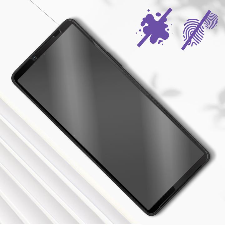 Actual product image Avizar 9H hardness glass display protection film (1 Piece, Sony Xperia 10 VI)