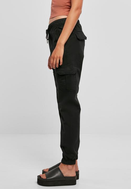Actual product image Urban Classics Ladies High Waist Cargo Jogging Pants (4XL)