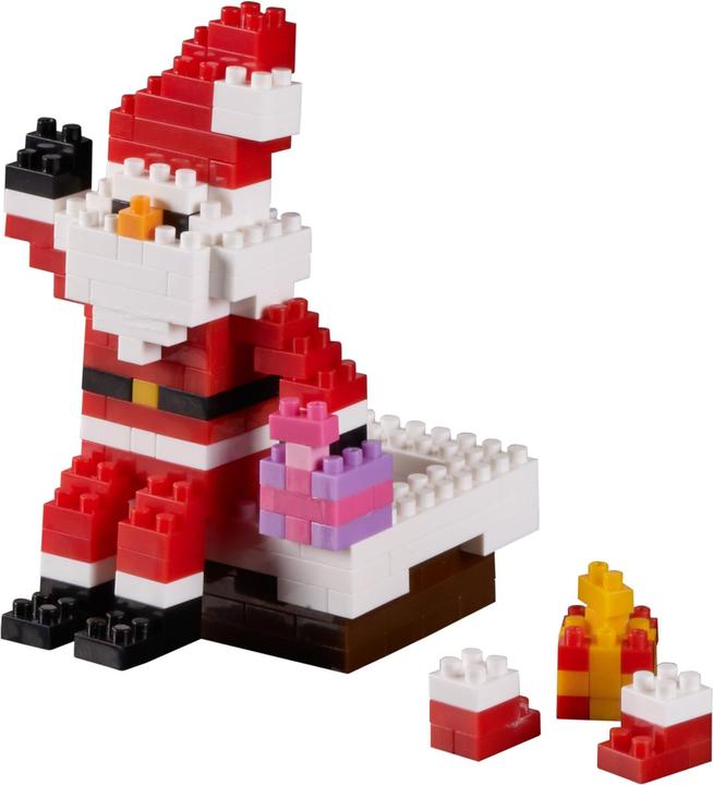 Actual product image Brixies Santa Claus on chimney