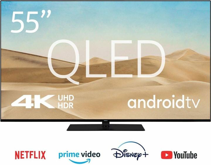 Actual product image Nokia QNR55GV215ISW TCS SMA XXX UHD 139 QNR55GV215ISW (55", QLED, UHD, 2022)