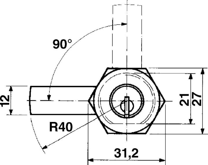 Produktbild Kaba Verschluss-Zylinder 8, Typ 1031/1061 (Verschlusszylinder)