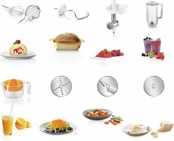 Actual product image Bosch Hausgeräte Serie 4 MUM58258 (1000 W)