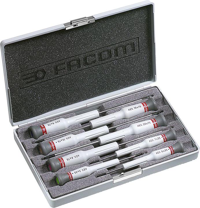 Produktbild Facom MicroTechSchraubendrehersatz 8tlg (Innensechsrund)