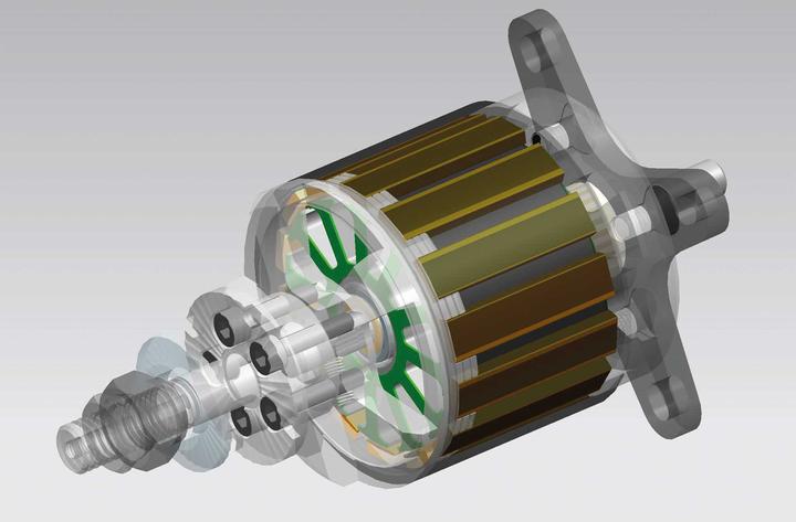 Actual product image Planet-Hobby JOKER 5060-5,5 V3 470 KV BRUSHLESS MOTOR