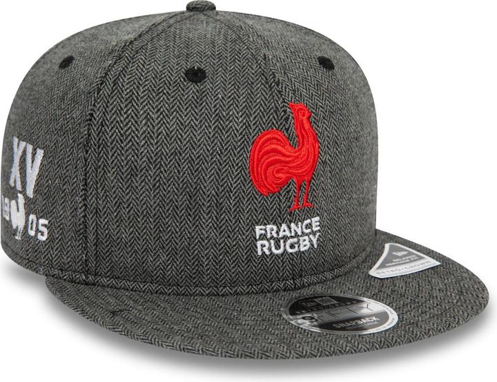 Produktbild New Era 9Fifty Strapback Cap - HERTIAGE Frech Rugby - S/M (S/M)