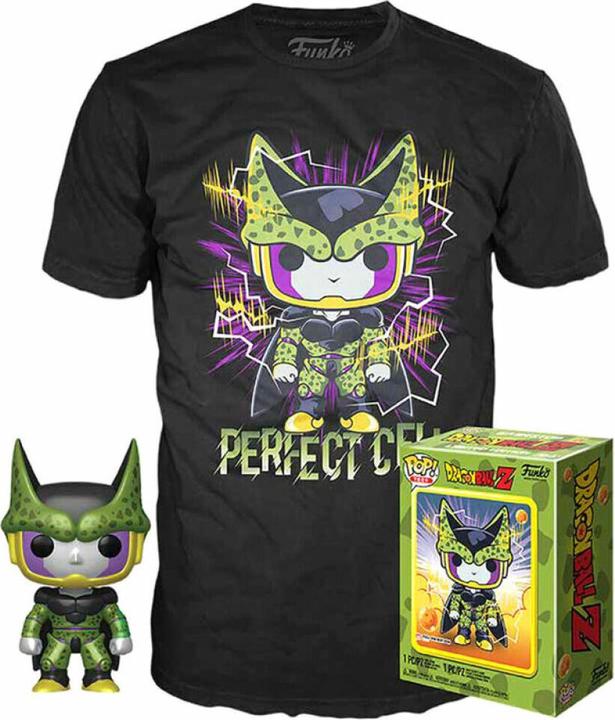 Funko Pop! Dragon Ball Z Perfect Cell Shirt + Pop (XL) PTF