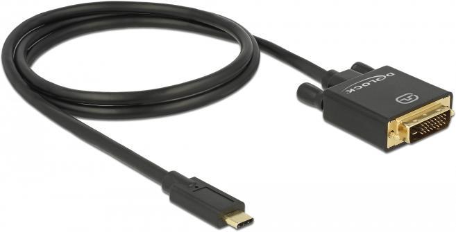 Produktbild Delock USB Typ C — DVI (1 m, DVI, USB Typ C)