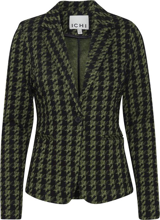 Parrot Green Houndstooth