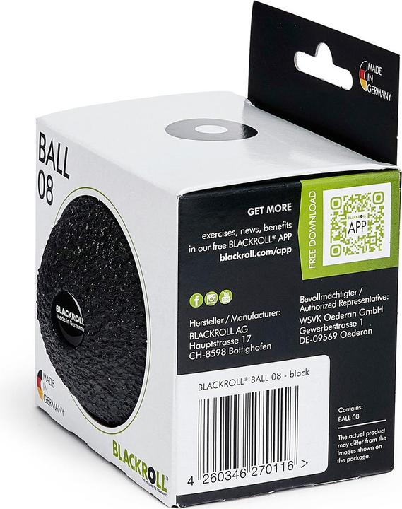 Image du produit Blackroll Balle 08
