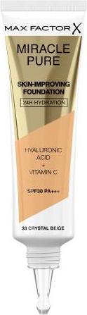 Immagine prodotto Max Factor Miracle Pure Skin-Improving Foundation (33 Cristallo Beige)