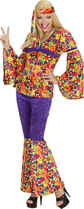 Actual product image Widmann Flowery hippie costume (M)