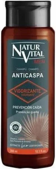 Immagine prodotto NaturVital Champu Anticaspa Anticaida Men Vigorizante 300ml (300 ml)
