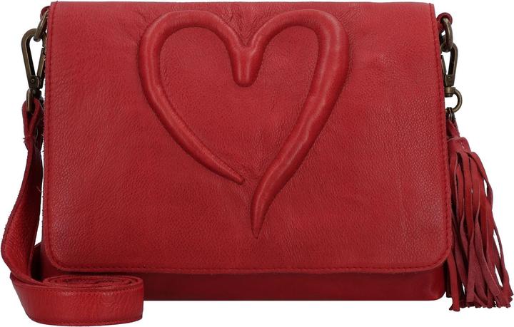 Taschendieb Herzweg Umhängetasche Leder 29 cm