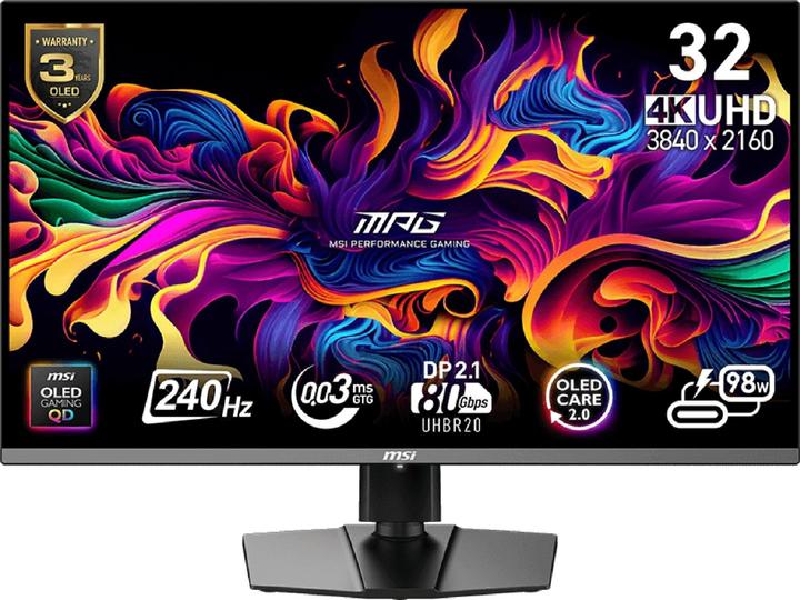 Actual product image MSI MPG 322URXDE (3840 x 2160 Pixels, 31.50")