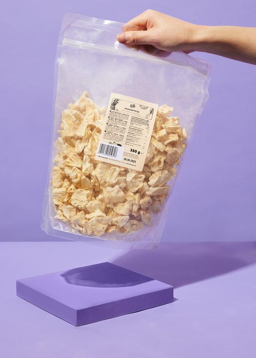 Actual product image KoRo Freeze-dried pineapple pieces (350 g)