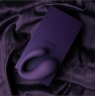 Actual product image Shots Yoko - Triple Action Vibrator Dual Prongs with Clitoral Pulse Wave
