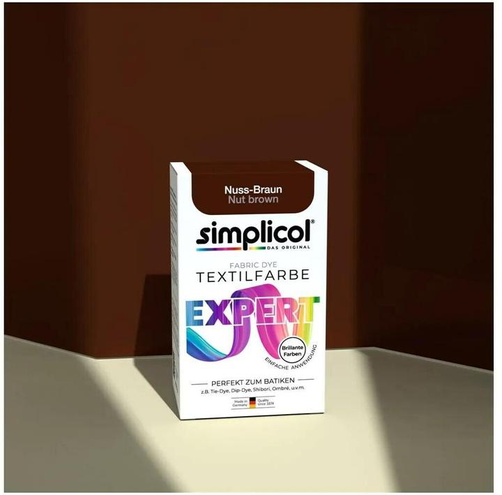 Produktbild Simplicol Textilfarbe expert (Nussbraun, 150 ml)