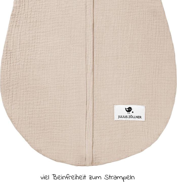 Actual product image Julius Zöllner Schlafsäcke Sommerschlafsack Musselin - Sand - (0.5 TOG)