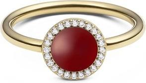 Image du produit Daniel Wellington Gold-Plated Ring With Red Agate And Crystals Audrey Dw0040125 (60)