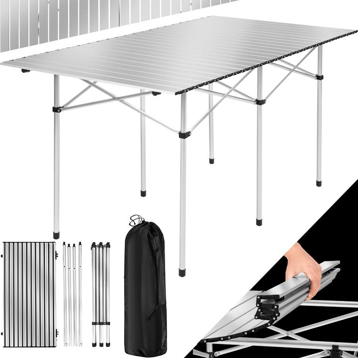 tectake Camping Klapptisch