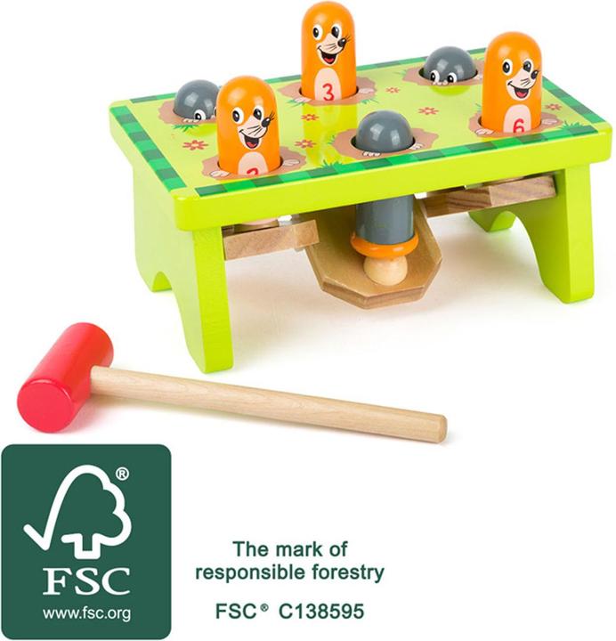 Immagine prodotto small foot Bussare gioco Whack-a-Mole